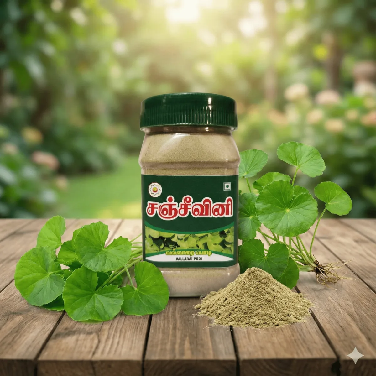 VALLARAI POWDER 100g (Brahmi) | Natural Brain Tonic | Memory Booster | Herbal Supplement