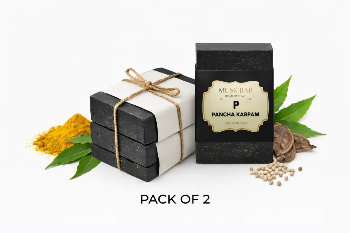 PANCHA KALPAM | BATH SOAP | AURA CLEANSER | Herbal Detox | 200 G | PACK OF 2 SOAP