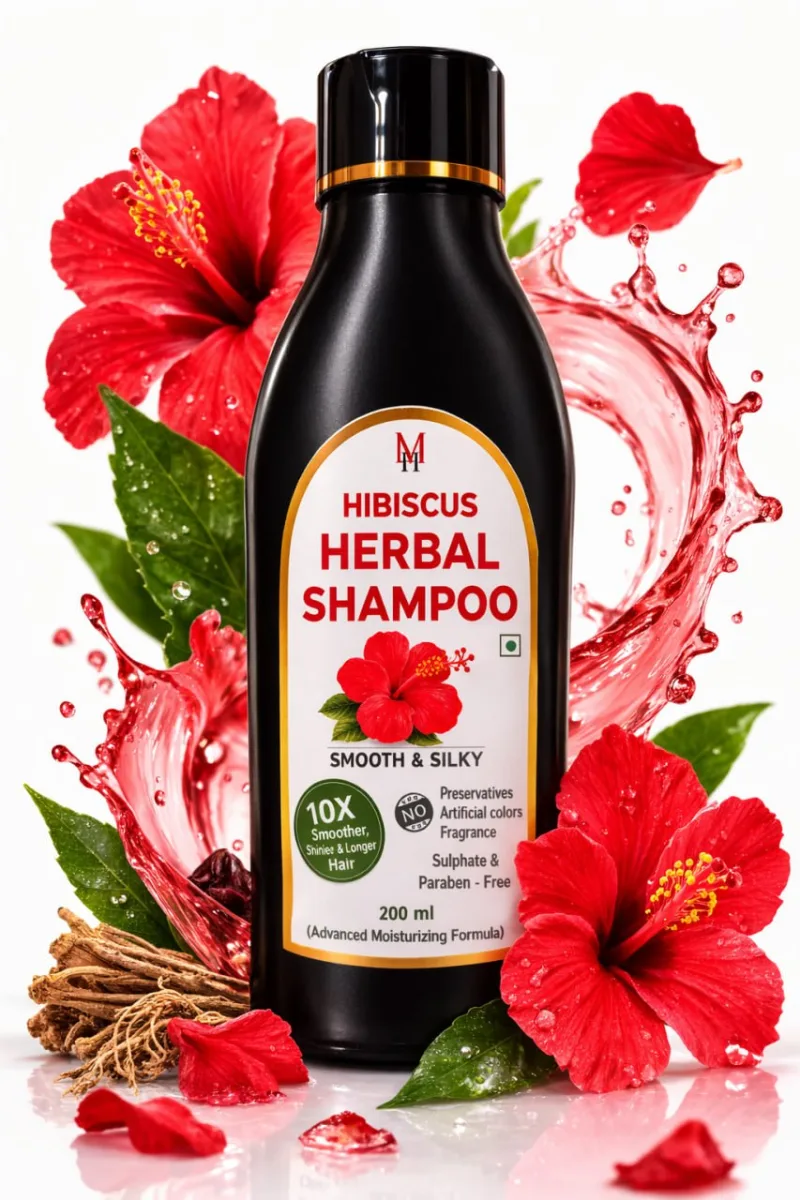 HIBISCUS SMOOTHENING HERBAL SHAMPOO 200ML